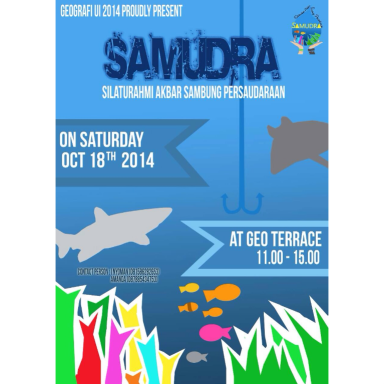 SAMUDRA Silaturahmi Akbar Sambung Persaudaraan.
CP: Nyoman (081586282653) dan Amanda (087885434753)