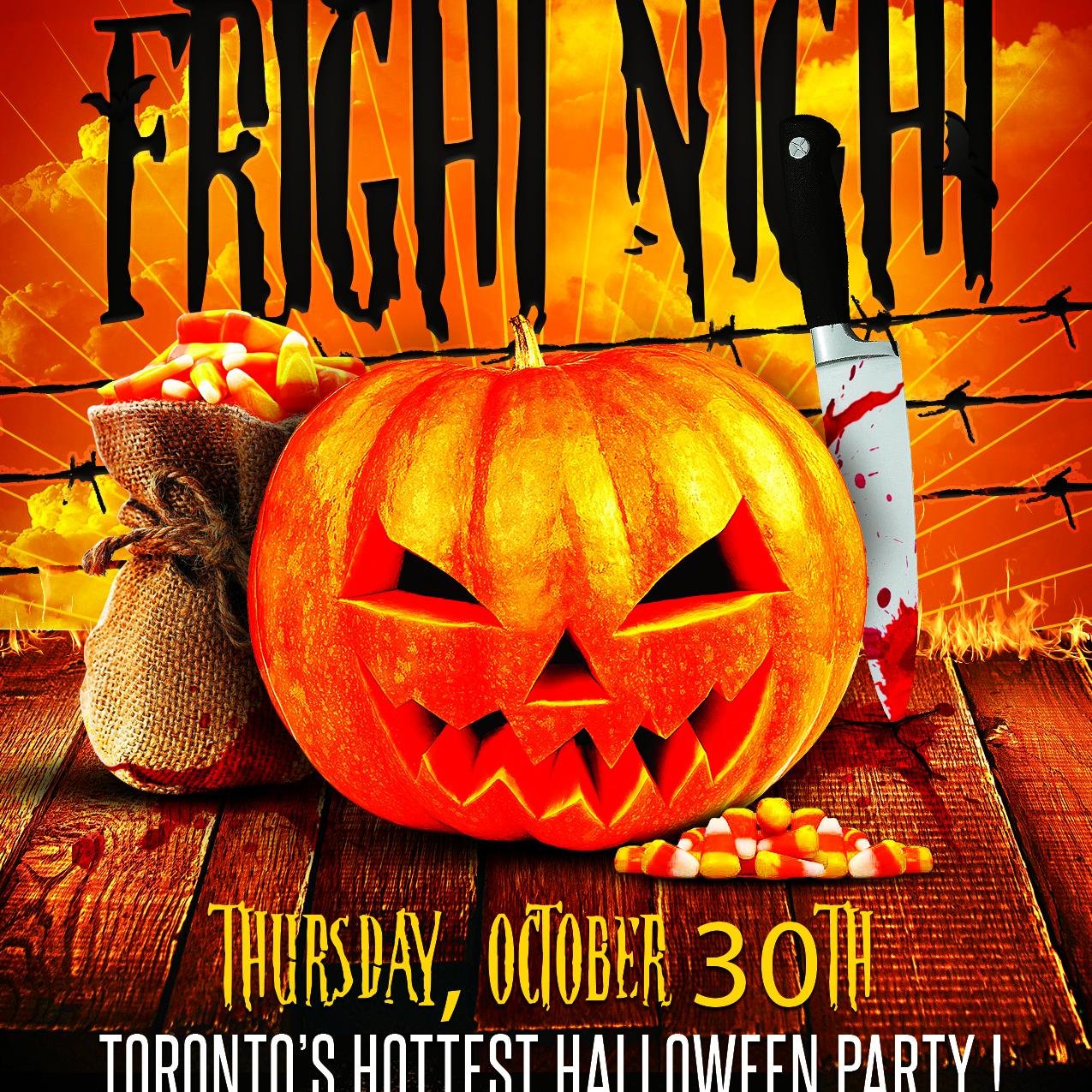 Fright Night 2014 - Toronto's OFFICIAL Halloween Mega-Party! Follow Us - We Follow Back!