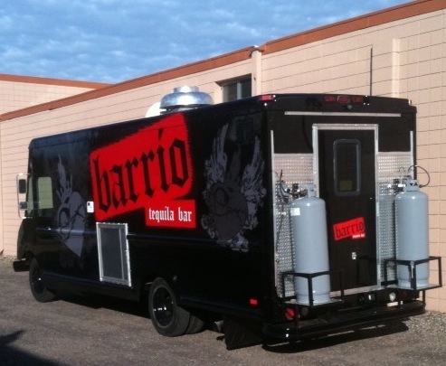 On the go Barrio! Delivering spicy Latin street food to St. Paul citizens. Available for private events and catering!