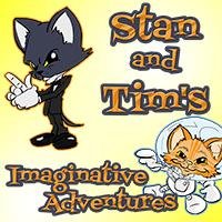 Stan and Tim are two curious kittens with BIG imaginations. Volume 1 of their comic is out now!