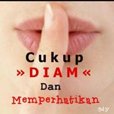 Gambar Cukup Tau Dan Diam - Kiye Blog Meme
