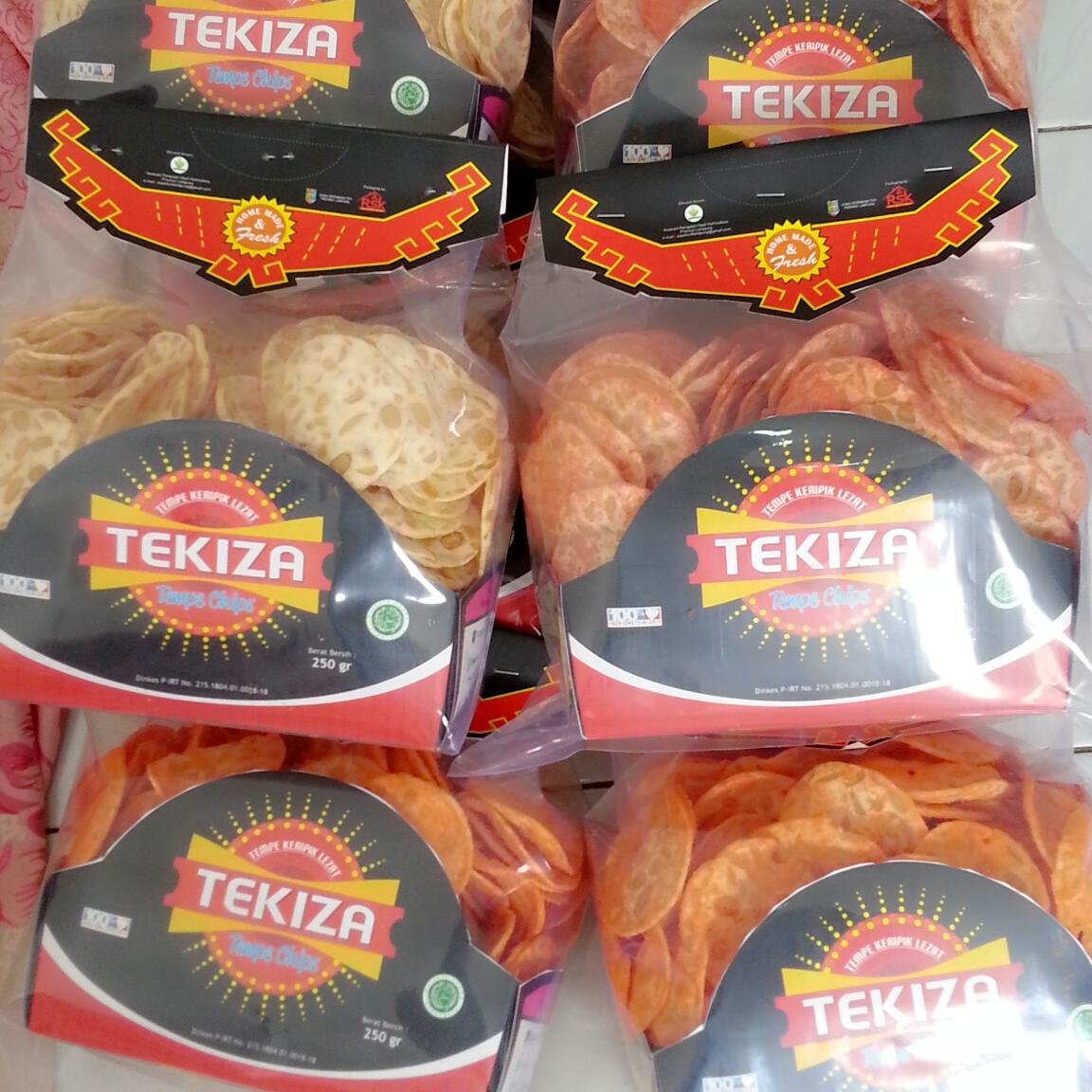Tekiza Chips Keripik Tempe l Keripik Pisang l Keripik Pangsit l PIN 51284D60 l 082281989907
