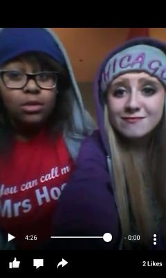 Just two girlies doing what we love best . #Performing is our life .. #ThreesACrowd is our band check our latest video http://t.co/0qnEF2YzR8