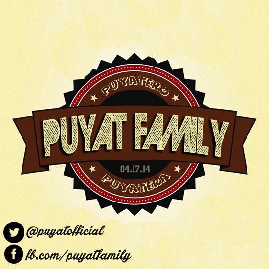 Formerly known as TeamPuyat. Founded by @jomardlrs 04-17-14. OFFICIAL PUYAT ACCOUNT.
WE'RE NOT A GROUP/TEAM, WE'RE FAMILY! #OneForAll #AllForOne