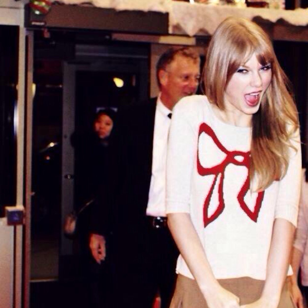 Taylor swift being weird