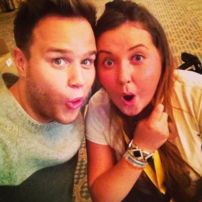 Lauren,15 was been diagnosed with a cancerous brain tumour and her biggest dream was too meet Olly Murs. 10/10/14 her dream came true❤️ RIP Lau 3.3.15