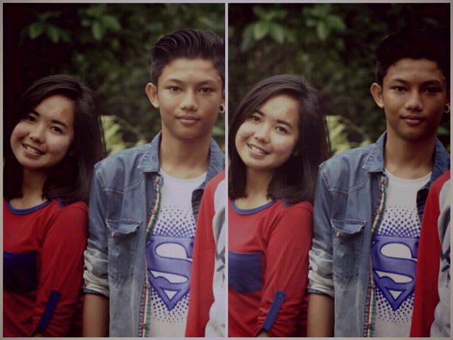 Sering dibilang manis daripada cantik. Hehe:p
