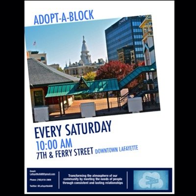 Transforming our community through lasting relationships and consistent service one block at a time
Email: LafayetteAAB@gmail.com