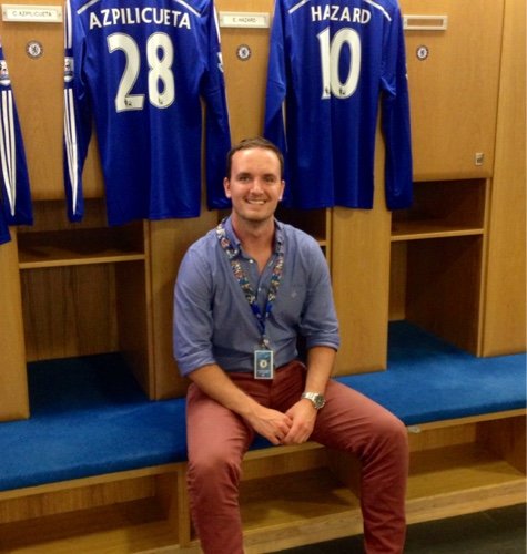 Chelsea FC, F1. Youth football coach. Saw Mikel score.