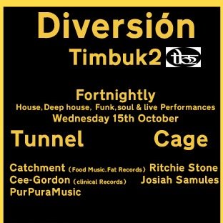 Bristol's newest event dedicated House Music! Diversión will showcase both established and new producers/ DJ's, where music & enjoyment are fundamental!