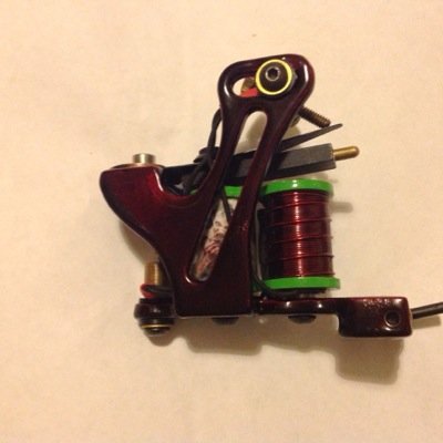 Tattoo machines assembley, from re-builds to custom, out of inked tattoo studio sherborne, dorset , uk