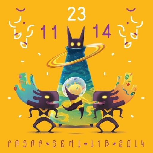 23 November 2014. Asupan 140 huruf setiap hari tentang Pasar Seni 2014. Bikin penasaran dan mau lagi, lagi, lagi.