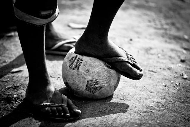 El fútbol nació de las calles..