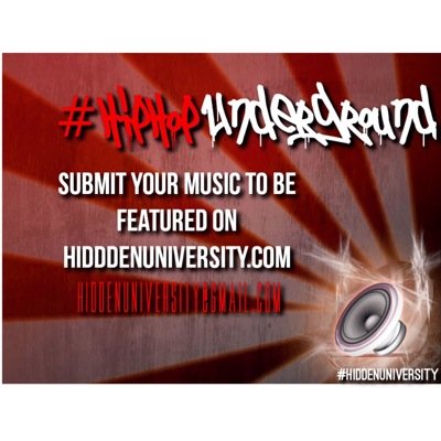 HiddenUnivrsity's profile picture. Support the movement for independent & undiscovered talent. WE ARE THE VOICE OF THE STREETS! Submit your music to #HiddenUniversity TODAY !