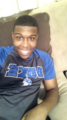 Young black man trying to rise above statistics