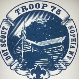 Boy Scout Troop 75, sponsored by the Town of Sophia, WV, meets at the historic Sophia Scout Cabin every Tuesday from 6:30 pm - 7:30 pm