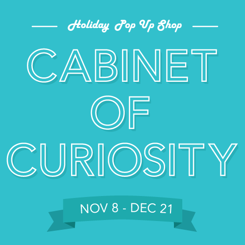 CuriosityPopUp's profile picture. Pop Up Gift Shop Thurs-Sat 12-5pm - Open Nov 8 - Dec 21. hand made objects perfect for the holiday season. Scarves, ceramic, jewelry, pet goods & more...
