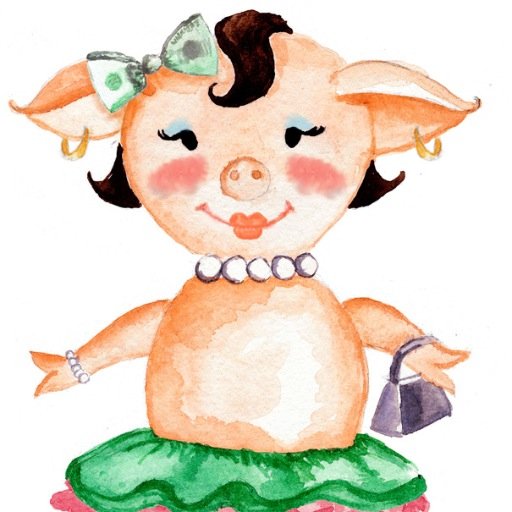 Ms. Pig E. Banks invites children ages 2-10 to learn how to save, and puts to rest the notion that money grows on trees. Book by @AjshayJames available now.