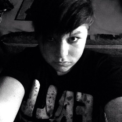 I'm all about bands Black Veil Brides,Pierce The Veil,Suicide Silence,Fall Out Boy,Seether,etc.i cut, i love to skateboard and longboard