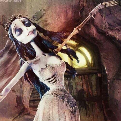 E_TheCorpse's profile picture. ((N-Name..?)) Emily. No remember th-that..much a-about me. Killed on my wedding d-day. Ended up in g-graveyard..  {#MV.}