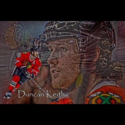 Future Hall of Famer playing with the greatest team in the world, the BlackHawks!!