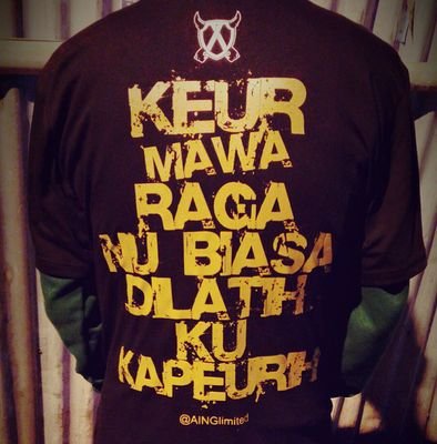 ~'AING' euweuh dua jeung euweuh deui~ UKUR AKSARA! PICEUN gorèng jeung munafikna, ALA hikmah jeung kahadèanana.