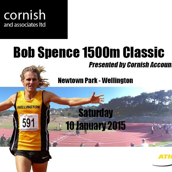Bob Spence 1500m Classic features two races packed with the best middle distance athletes across New Zealand. January 10th 2015.