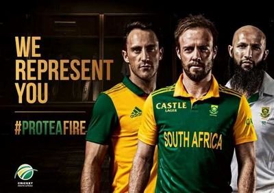 Proud supporter of the greatest team in the world Proteas