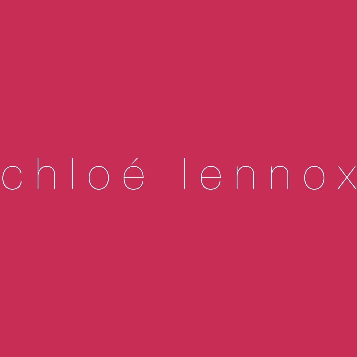 Welcome to the studio of womenswear fashion designer chloé lennox. For all design enquiries please contact design@chloelennox.com