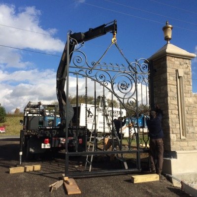 Toronto, Ontario repair and installation of gate openers, iron gates, swing gate openers, slide gate openers