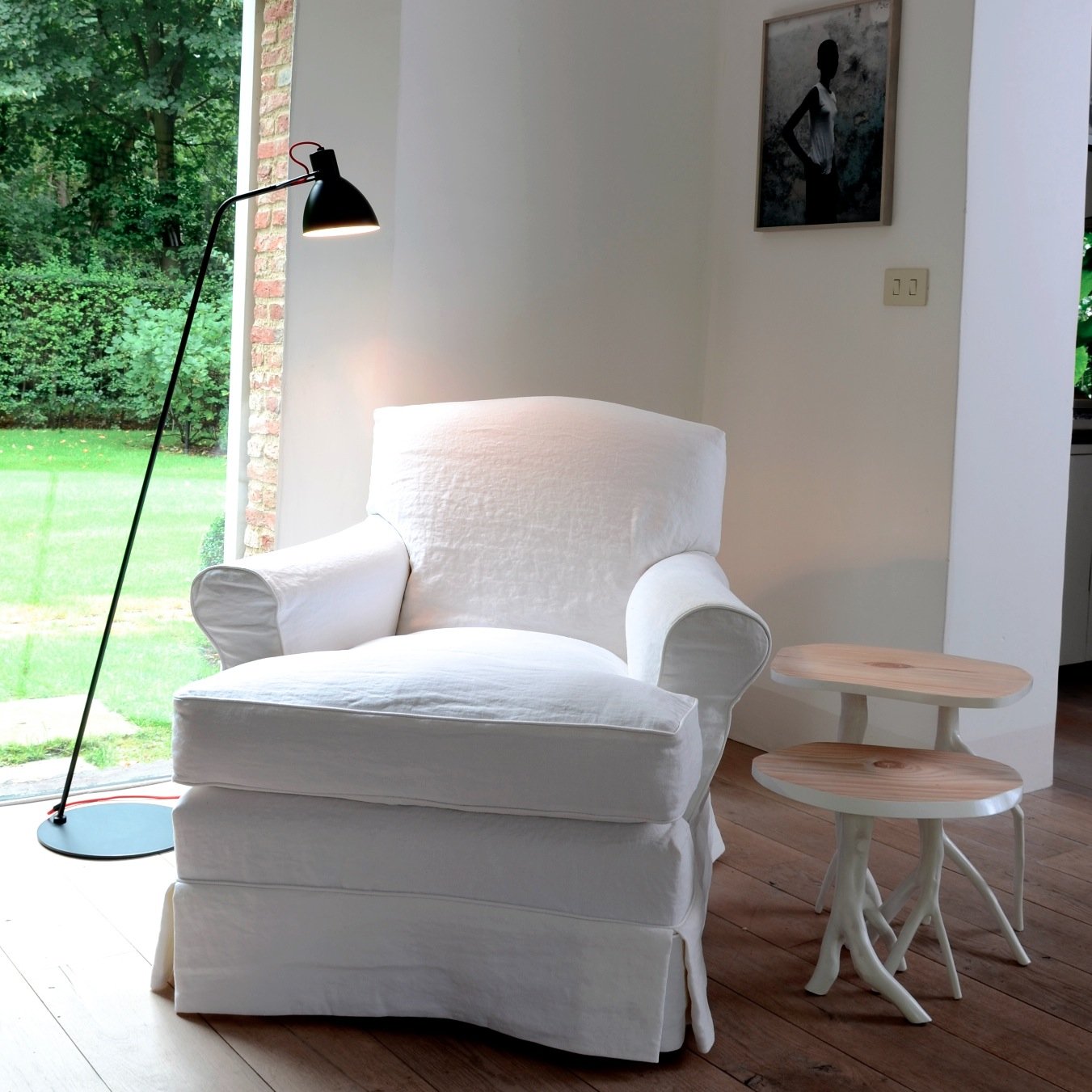 The bespoke product range includes sofas, armchairs, chaise longues and poufs and all of them are hand crafted in Belgium using traditional methods.