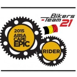 2 proud teams from Belgium (Gaume) taking part in Cape Epic 2015 !