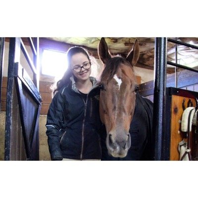 My life is a joke but my horse jumps well