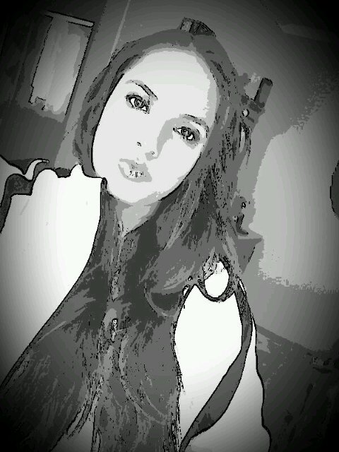 Be like snow, beautiful but cold.