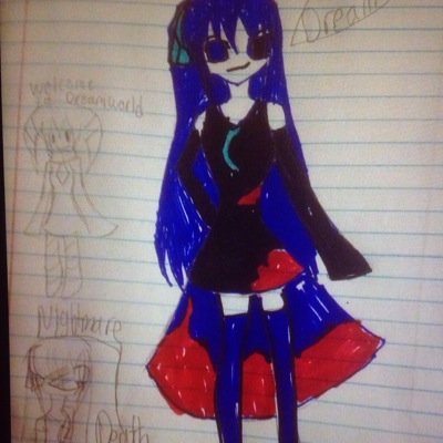 name dreamy i love goes into your dream but my name is nightmare~ i'll kill u #dhmis #oc #single #insane theme:http://t.co/k0PVbfMcc2
