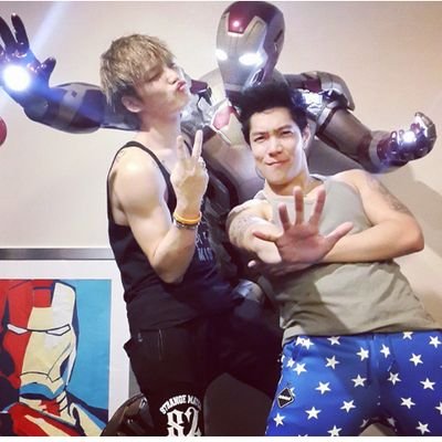 kim jaejoong line 86 ◆ sexy guy ◆ yz mother ◆ ice cream vanilla float man- cracker jacker!  #yzfams