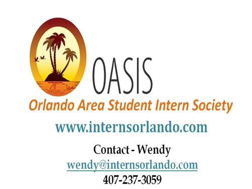 OASISORLANDO's profile picture. Providing challenging internships in Orlando each semester