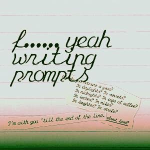 Twitter for the FY Writing Prompts blog on Tumblr. (See the link.)