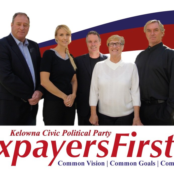 We are a group of like minded Kelownias with backgrounds in business and politics seeking election to City Council. We will do what's best for the Tax Payer!