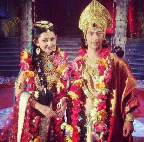 Parody of Richa Mukherjee as Uttara - Abhimanyu's wife on Mahabharat