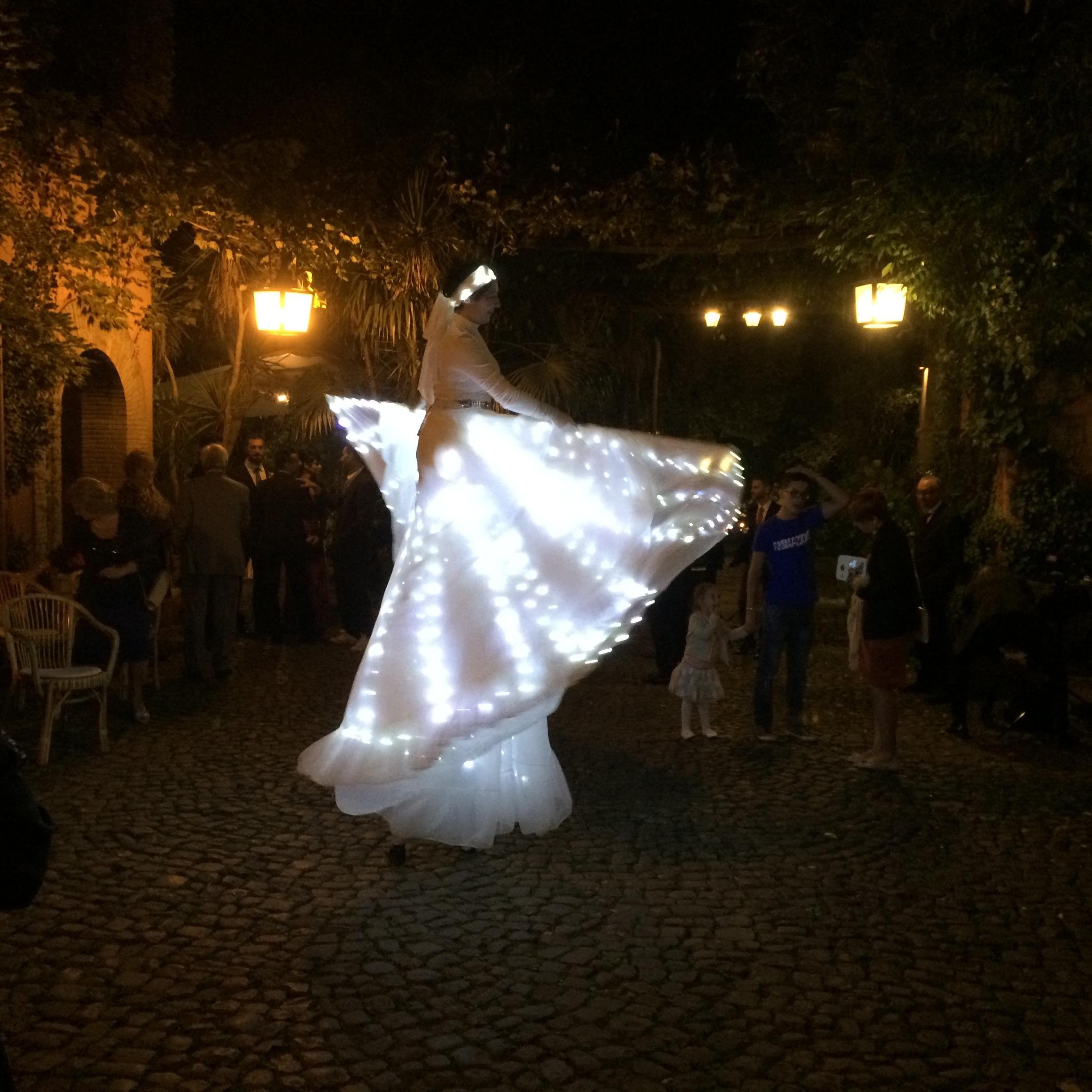 Spettacoli e Performance-Trampoli, Fuoco e Performance nella Sfera-Organizzazione eventi