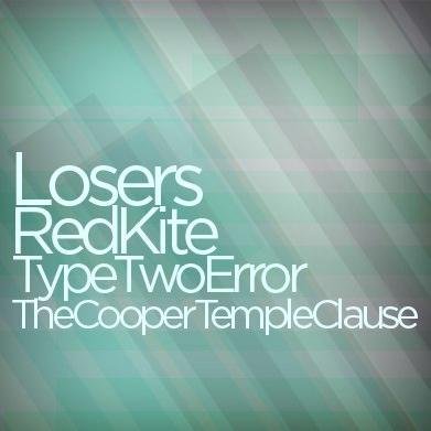 The guys from The Cooper Temple Clause have new bands now: @losersuk, @redkite_band & @typetwoerror. Please follow them and buy their stuff!!