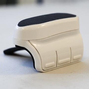 The Mycestro is a wireless 3D mouse that you wear on your finger and operate using gestures and thumb actions.
