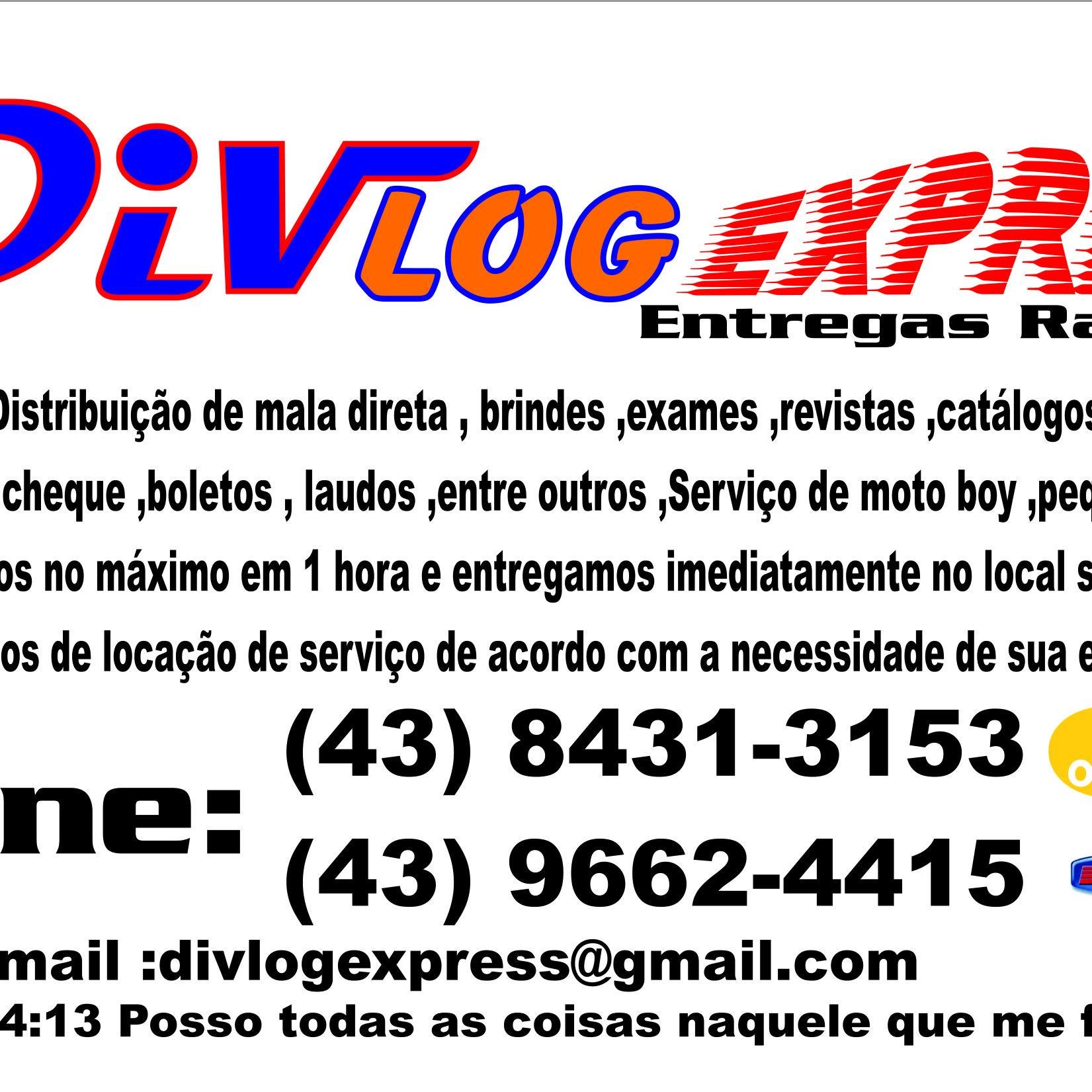 - Distribuição de produtos vendidos via telemarketing
- Serviços diversos em despachantes
- Serviços diversos em órgãos públicos
- Despachos em correios
- E