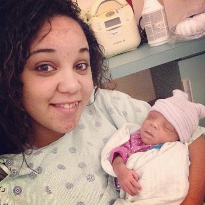Proud mommy of De'Asia Makenzlee Jennings! (09-12-14) and yall already know who tha hubby is @SoOrrogantSlick! Aint nothing else important!