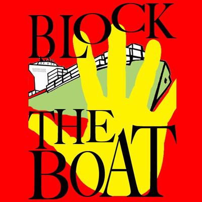 BlockTheBoatLA's profile picture. Today we #BlockTheBoat for Palestine! A non-violent way to end apartheid. We say Boycott, Divest and Sanction Israel. #BDS in action! #BlockTheBoatLA
