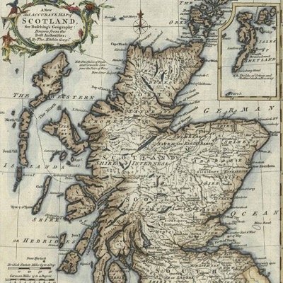 Antique Prints of Scotland available at The Scottish Antique & Arts Centre, Abernyte, Perthshire PH14 9SJ. Original Maps, collectables & small furniture.