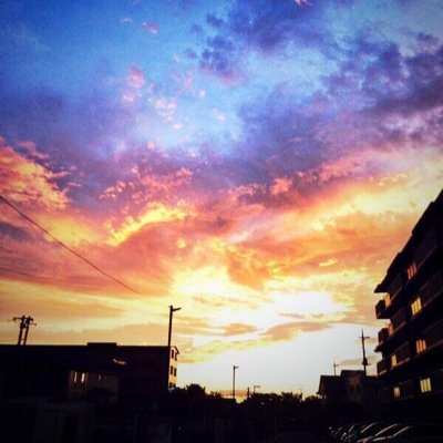 تويتر 綺麗な空の風景 Beautifulsky4