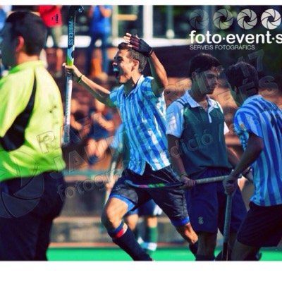 Jugador de hockey al Club Egara.