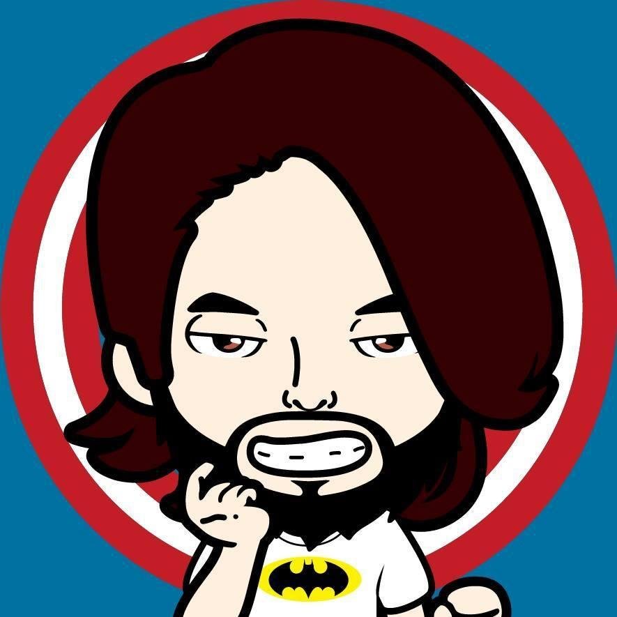 Dutch bearded gamer